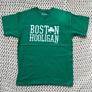 Sully’s Boston Hooligan size large green tshirt